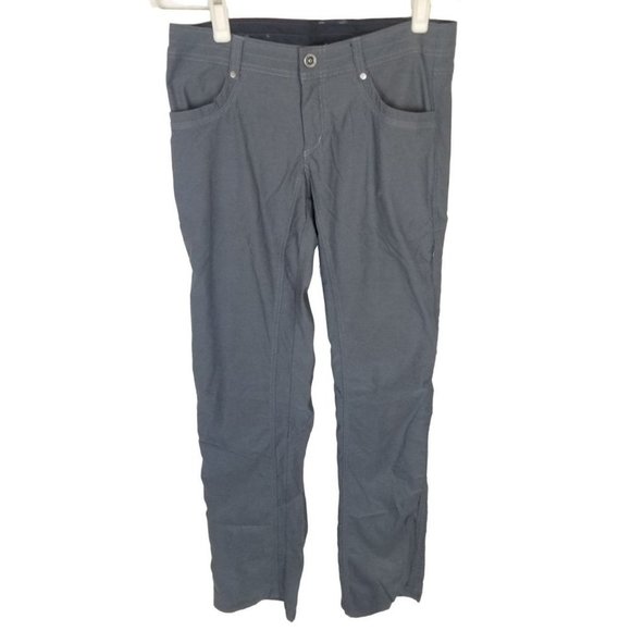 Kuhl Womens 8R Gray Straight Leg Mid Rise Outdoor - Picture 1 of 8